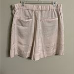 Banana Republic  Pleated Shorts Skort Size Large New Tan Silky Flowy Casual Photo 2