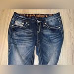 Rock Revival  sora capri crop cropped Women's Blue Jeans denim Photo 4