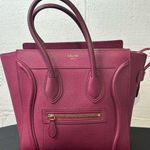 CELINE Baby Drummed Calfskin Micro Luggage Bag Photo 0