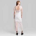 Wild Fable  White Lace Short Sleeve Maxi Dress Wedding Beachy Size Small NWT Photo 11