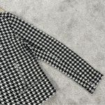 Lauren Ralph Lauren Women’s Lambswool Houndstooth Jacket Longsleeve Classic M Black Size M Photo 4