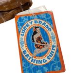 Lucky Brand new Vintage 90’s:  ✌︎︎ Tie Dye Bikini Bottoms ✌︎︎ Floral Print Pink Photo 6