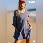 NWT Free People Movement Hot Shot Tee Romper sz XS Tan Photo 6