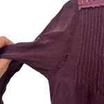 Johnny Was  Purple Lace Tunic Dress Sz S Photo 8