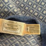 VTG 80s 90s Moussie Susan Bristol Cardigan Sweater Size 36 Blue Preppy Academia Photo 4
