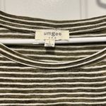 Umgee  Tunic Striped Embroidered Floral Size‎ Large Long Sleeve Dress Photo 3