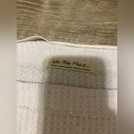 We The Free Oversized Waffle Knit Long Sleeve Womens S White Boho Thermal Photo 5