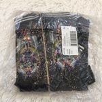 Mod X embellished embroidered boho style bomber full zip jacket black size XL Photo 1