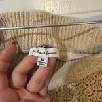 Hunter and Brown Tan Beige Crocheted Midi Beach Coastal Cowgirl Skirt Size M Size M Photo 2