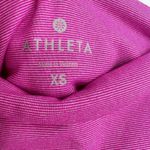 Athleta  HIGH RISE PIXEL CHATURANGA TO TOWN CAPRI pink pockets #591403 size XS Photo 7