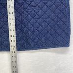 Brooks Brothers  Red Fleece skirt‎ Womens 10 Quilted Denim side zip Photo 3