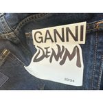 Ganni Womens Dark Wash Bootcut Denim Jeans Size 32 x 34 NEW NWT Photo 4