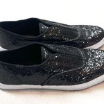 Keds Slip On Black Sparkly Casual Sneakers Shoes Women’s Low Top Size 6.5 Photo 1