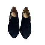 Jessica Simpson Cutey Women’s Leather Wedge Heels Pointed Toe Black Suede Size 8 Photo 1