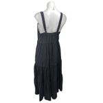 The Drop Women's Black Sleeveless Square Neck Tiered Midi A Photo 1