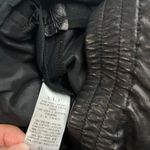 ALC Frank A.L.C Pants Women's 6 Black Double Waist Trouser Leather Elastic Waist Photo 8