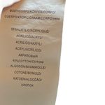 Hobie Pink White Sheer Crochet Boho Hippie Earthy Floral Daisy Micro Mini Dress Photo 6