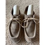 Beek Brown Suede Lace Up Wallabee Moccasin Toe Casual Comfort Shoes Womens 8 Photo 1