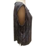 Graff Black and White Vintage Open Cardigan with Matching Camisol Blouse Size X Photo 10