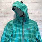 Mountain Hardwear rain jacket shell green full zip READ water resistant small Photo 1