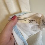 Free People  Cozy Girl Tank Bodysuit‎ Ivory Medium Retail $58 Photo 7