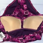 La Blanca One Piece Swimsuit Sweetheart Purple Aztec Print Women’s 10 Photo 8