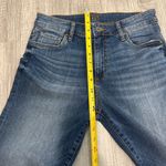 Kut From The Kloth  High Rise Crop Straight Leg Blue Jeans Sz 6 Photo 7
