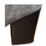 Diba True Diba Women's Size 9.5 Grey Suede Leather Upper Booties Zip Ankle Boots 3" Heel Photo 6