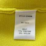 Current Air  Sweetheart Knit‎ Tank NWT in Lemon Photo 4