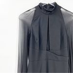 Jill Stuart Jill Cut Out Front A-Line Maxi Dress 2 Black Photo 3