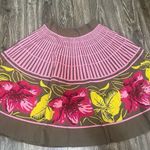 Anthropologie  Odille Hibiscus Print Full Skirt Photo 4