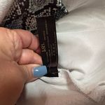 L&B  print‎ leather skirt Photo 5