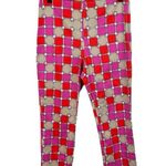 Trina Turk Lahaina Dot Print Pants Women's Size 2 Pink Orange Square Cropped Photo 0