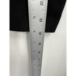 CAbi  Jacket‎ Womens Medium Black Green Tweed Snap Front Collarless Two Tone Photo 11