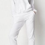 Missguided White Hoodie And Joggers Co Ord Set Photo 0