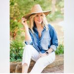 Frank & Eileen WICKLOW The Italian Chino Pants White Womens Size 4 Photo 2