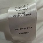 Emily McCarthy NWT Gold Burst‎ Party Shorts Women’s Medium Metallic Holiday White Photo 8