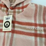 Madhappy  NWT Limited Edition Flannel Plaid Oversized Hoodie, S Photo 9