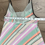 Victoria's Secret Victoria’s Secret Striped Chemise Slip Multicolor Pink Green Size Small Photo 9