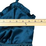 Max Studio  Y2K Babydoll Satin Slip Dress Sz S Ruffle Trim 90's NWT Photo 4