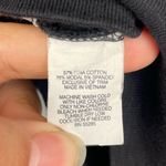 EXPRESS  Black Y2K‎ 2000s Graphic Print Full Zip Cropped Hoodie Sweater Photo 3