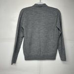 Brooks Brothers  Women’s Small Light Gray 100% Merino Wool Button Cardigan Photo 8