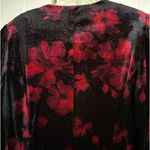 R & K  evening jacket. Vintage has shoulder pads. Velour feel. Shiny w/gold accents Photo 3