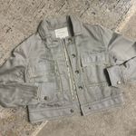 Anthropologie  Piped Trucker Jacket Photo 1