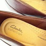 Clarks Collection Leather Slip-On Shoe Juliet Gem Burgundy Leather Women's Sz 9 Photo 5