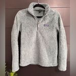 Patagonia  Quarter Zip Pullover Fleece Sweatshirt Jacket Coat Women’s Sz S EUC Photo 2