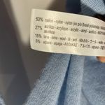 ZARA  Soft Blue Embellished Turtleneck Wool Alpaca Sweater Photo 7