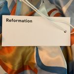 Reformation  NWT 100% Silk ellery dress Size L Photo 9