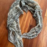Chinese Symbols Scarf Gray Photo 0