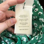 Faithfull the Brand NWT  Nina Midi Dress Vintage Bloom Green Size 10 Photo 16